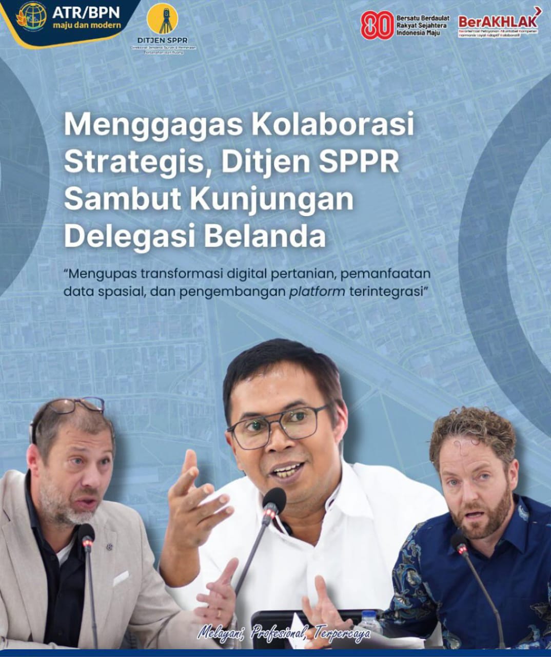 Menggagas Kolaborasi Strategis, Ditjen SPPR Sambut Kunjungan Delegasi Belanda