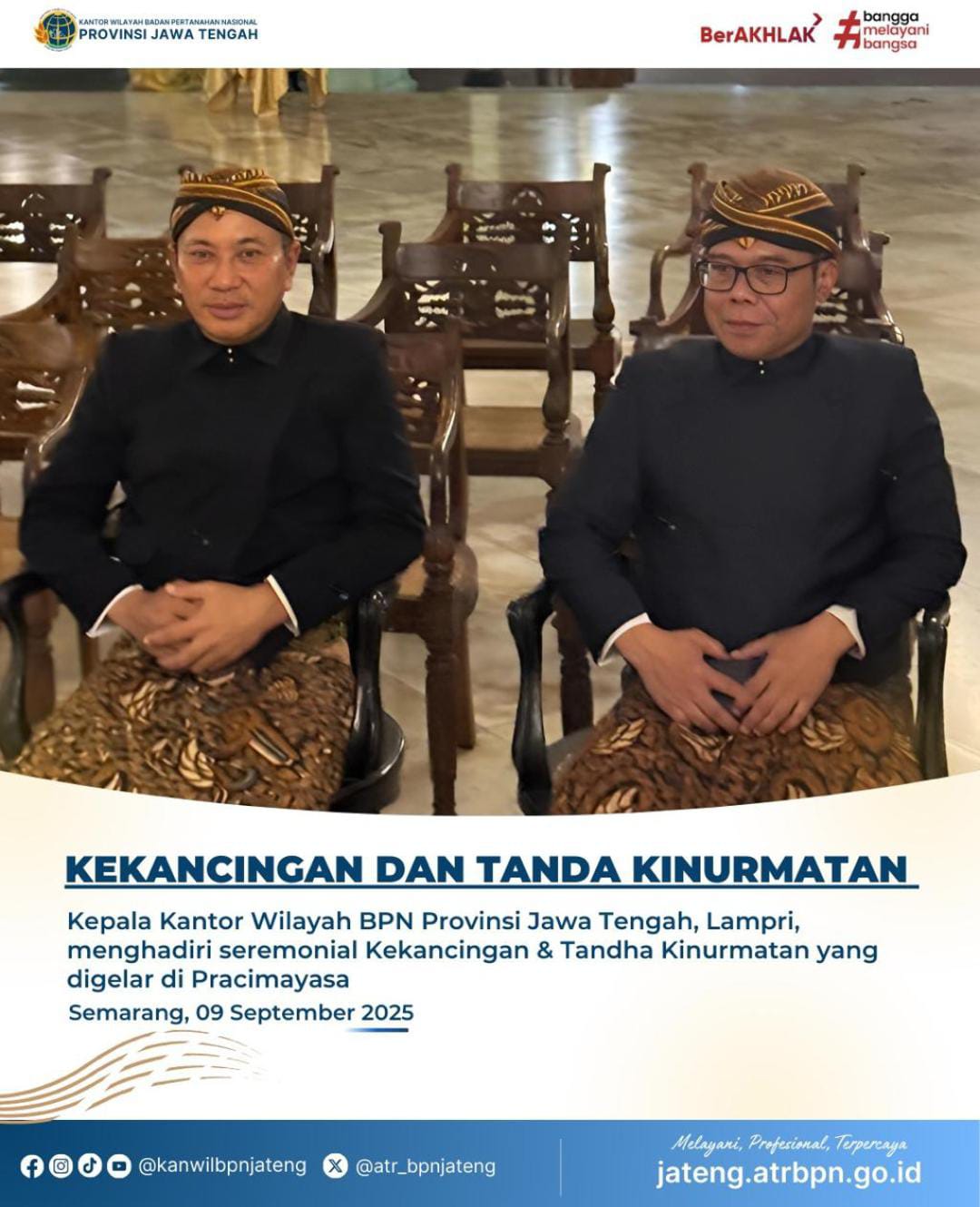 Kekancingan dan Tanda Kinurmatan