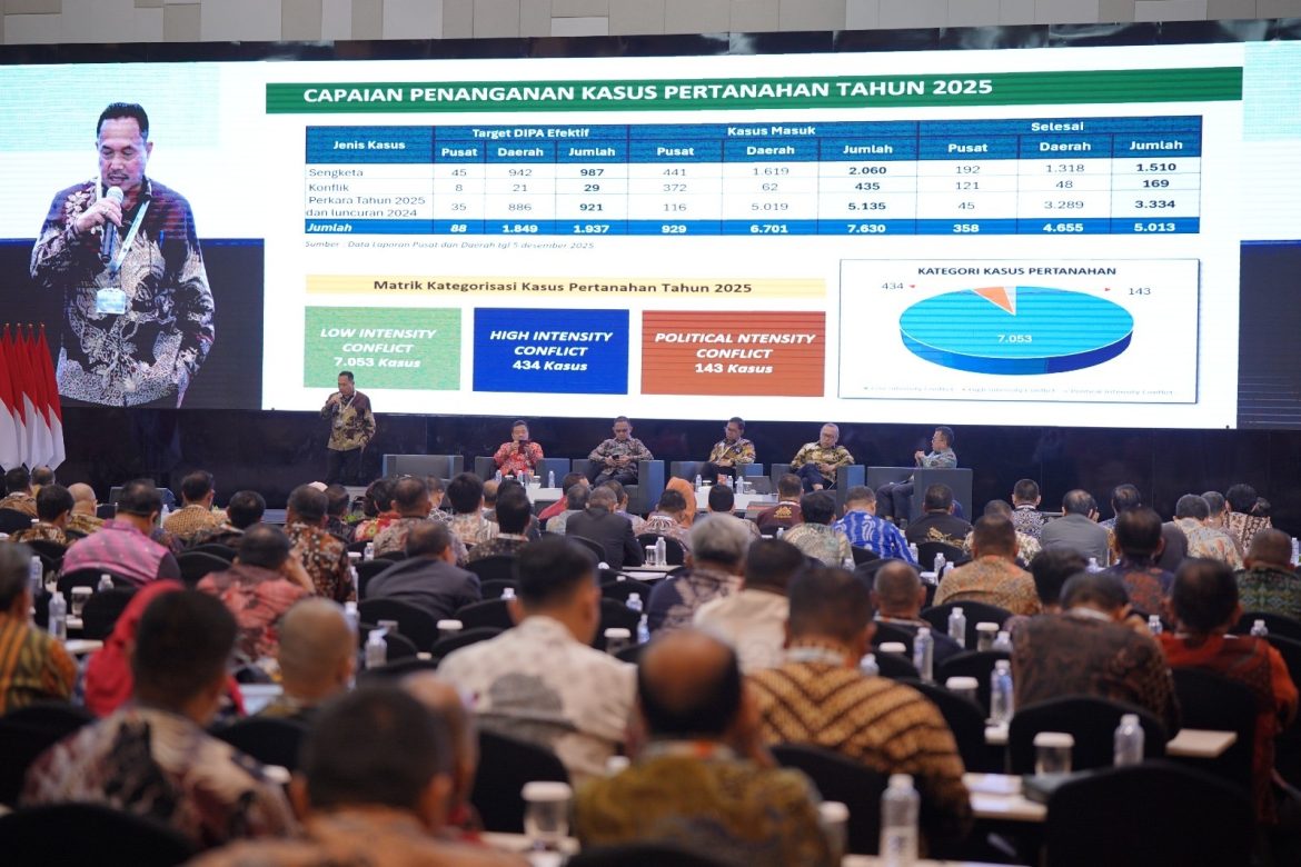 Dirjen PSKP dalam Pengarahan Umum Rakernas Kementerian ATR/BPN: Kolaborasi Antar Lembaga Kunci Berantas Mafia Tanah