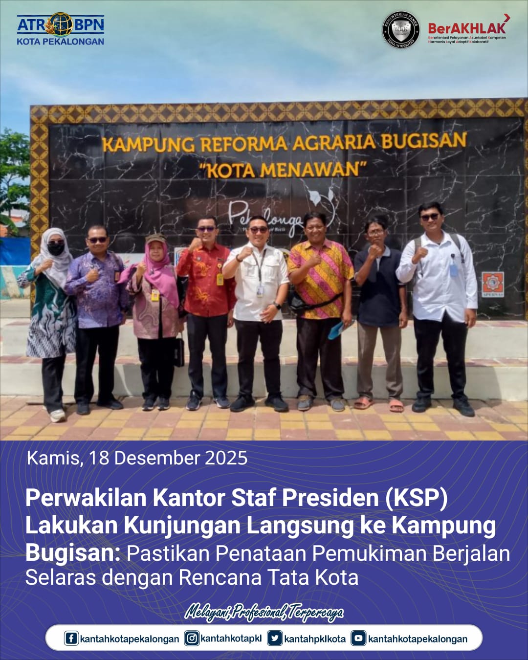 Perwakilan Kantor Staf Presiden (KSP) Lakukan Kunjungan Langsung ke Kampung Bugisan