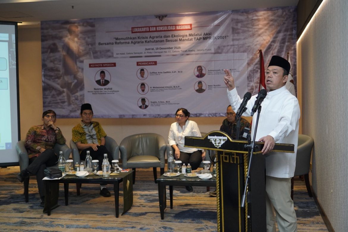 Kementerian ATR/BPN Melakukan Penataan Kembali Pengelolaan Reforma Agraria