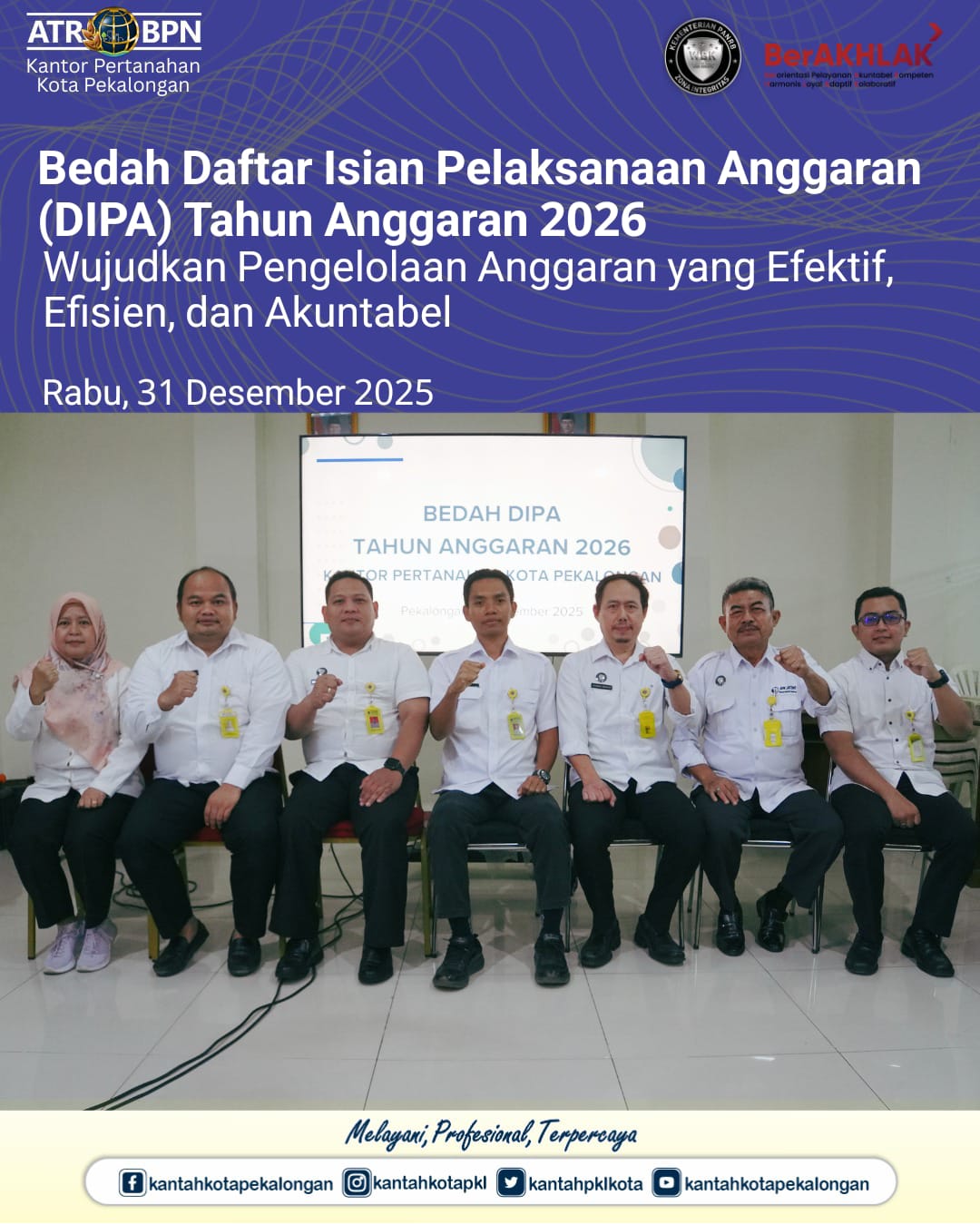 Bedah Daftar Isian Pelaksanaan Anggaran (DIPA) Tahun Anggaran 2026