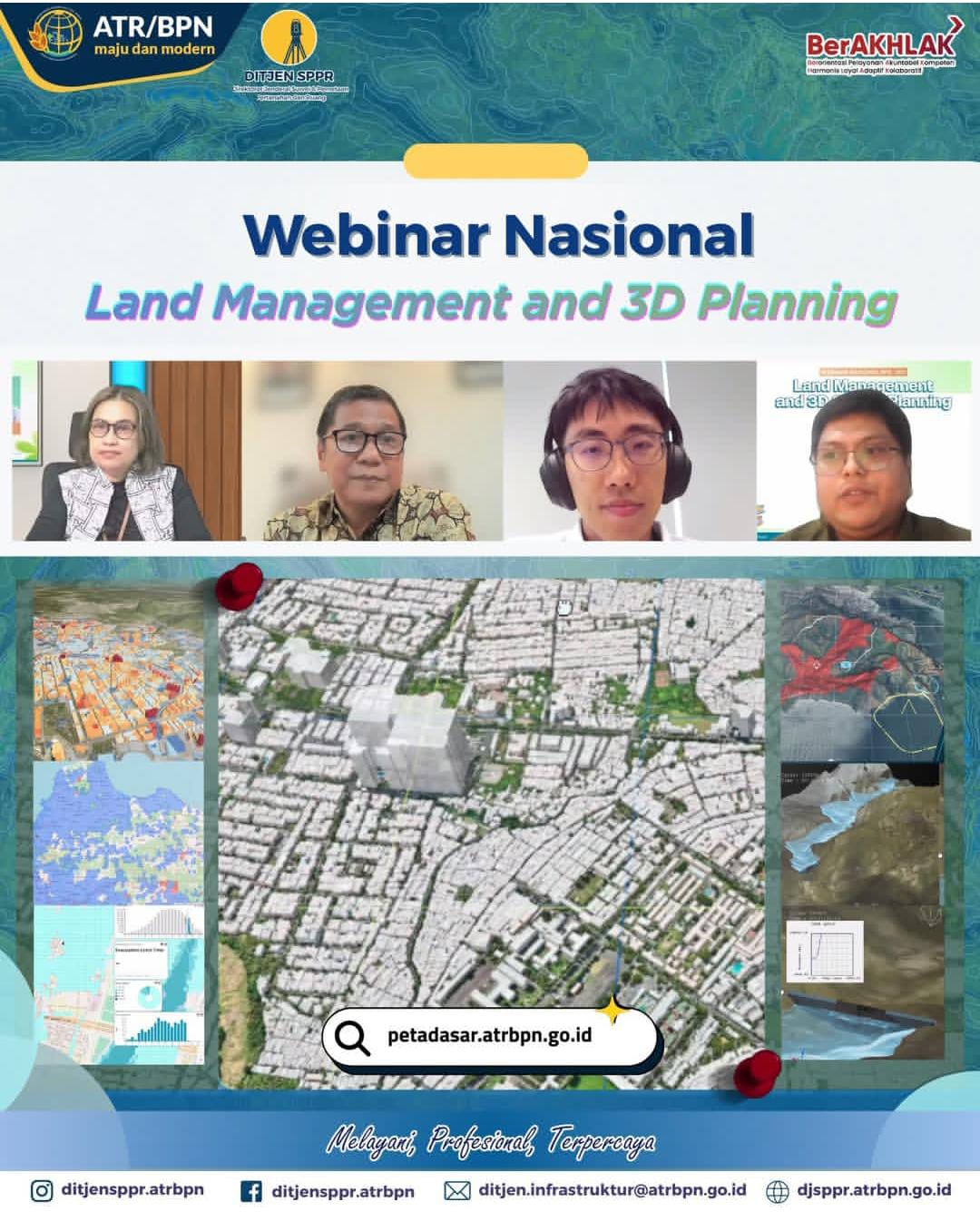 Webinar Nasional Land Management and 3D Planning