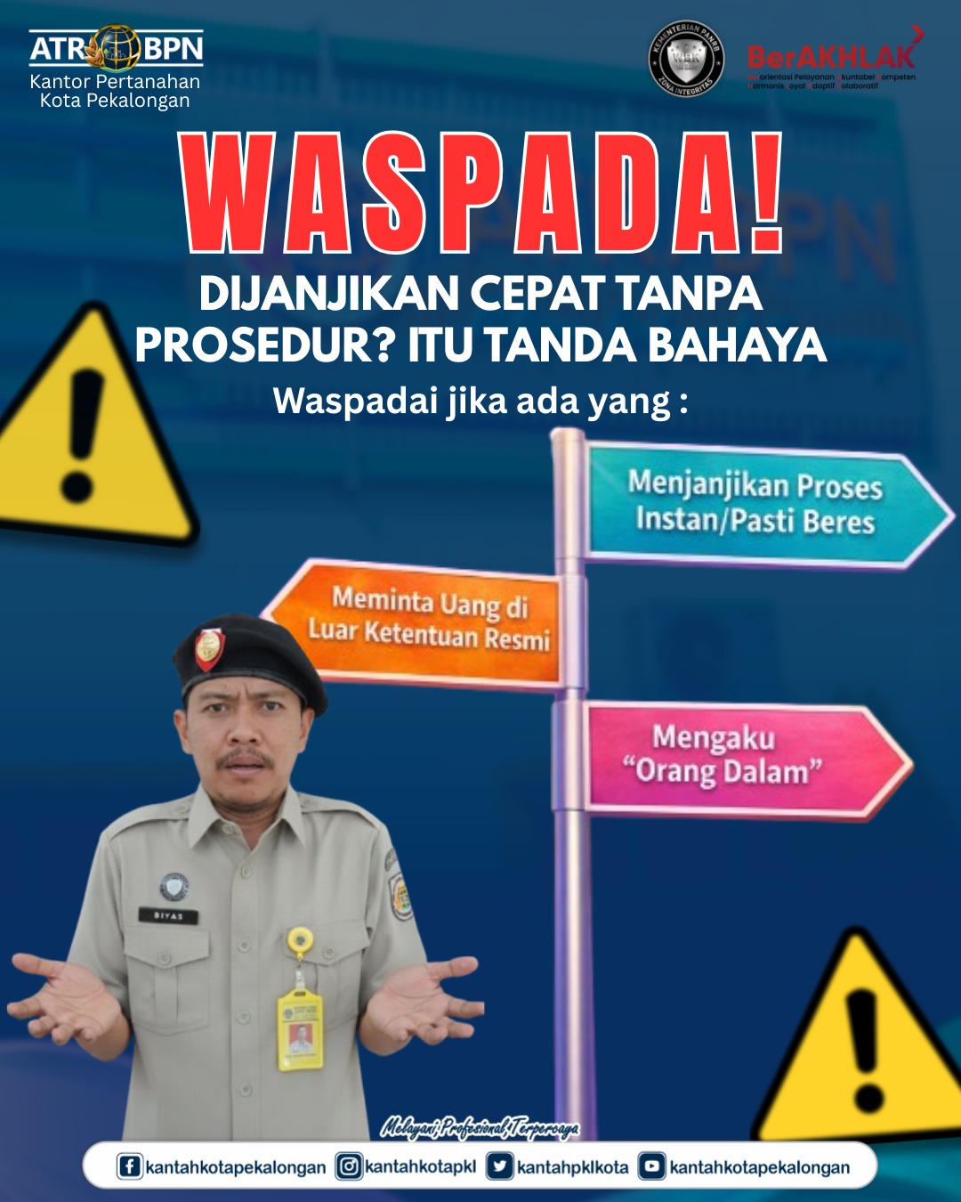 Waspada! Dijanjikan Sertifikat Cepat tanpa Prosedur