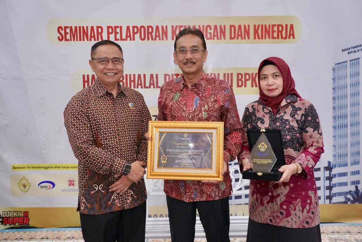 Kementerian ATR/BPN Raih Penghargaan, Berhasil Tindaklanjuti RHP BPK RI 90,8%