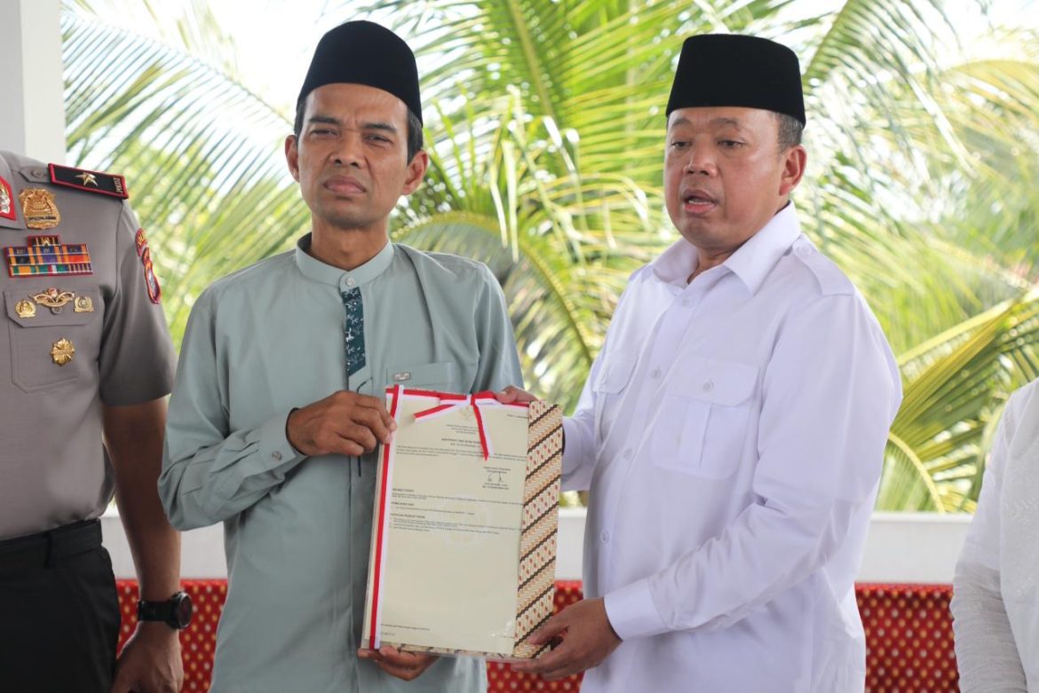 Apresiasi Langkah UAS Alihmedia ke Sertipikat Elektronik, Menteri Nusron: Demi Keamanan dan Kemudahan Masa Depan