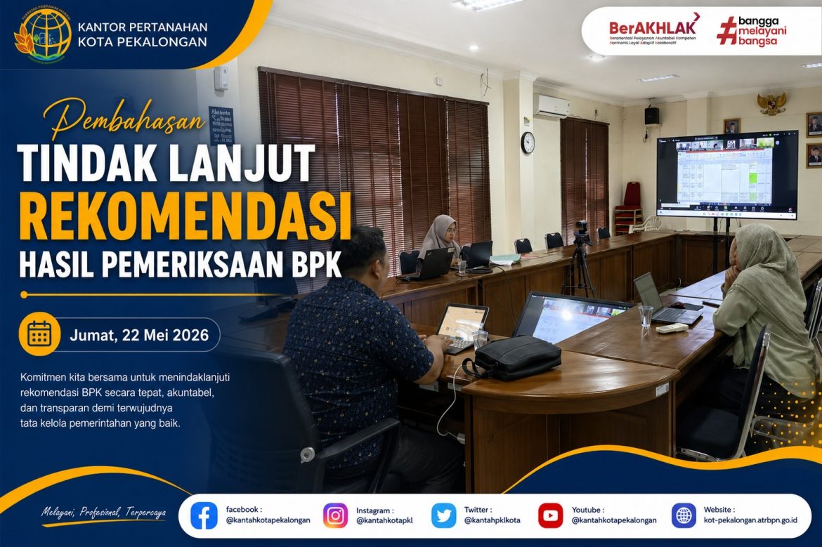 📋 Pembahasan Tindak Lanjut Rekomendasi Hasil Pemeriksaan BPK